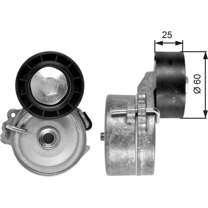 Riemenspanner, Keilrippenriemen T39033