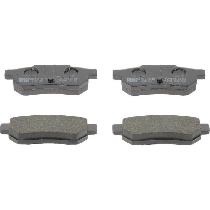 Ferodo FDB472 Bremsbelagsatz, Scheibenbremse PREMIER ECO FRICTION
