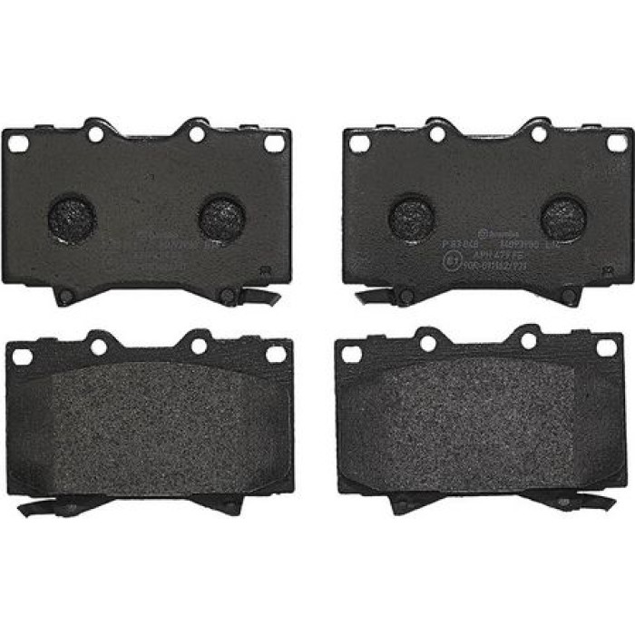Brembo P 83 048 Bremsbelagsatz, Scheibenbremse PRIME LINE