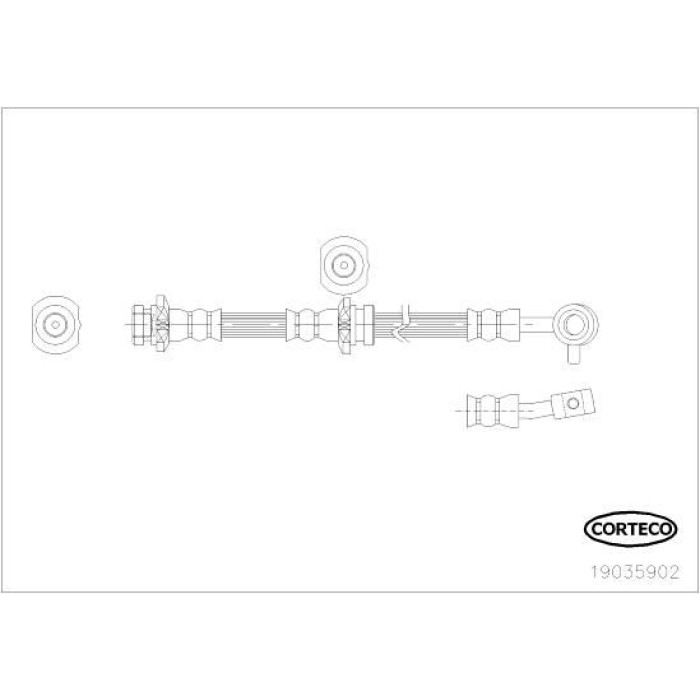Corteco 19035902 Bremsschlauch