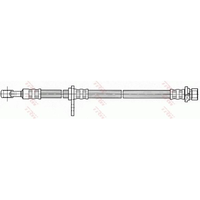 TRW PHD593 Bremsschlauch