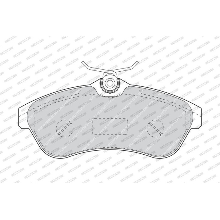 Ferodo FDB1543 Bremsbelagsatz, Scheibenbremse PREMIER ECO FRICTION Ferodo FDB1543 Bremsbelagsatz, Scheibenbremse PREMIER ECO FRICTION