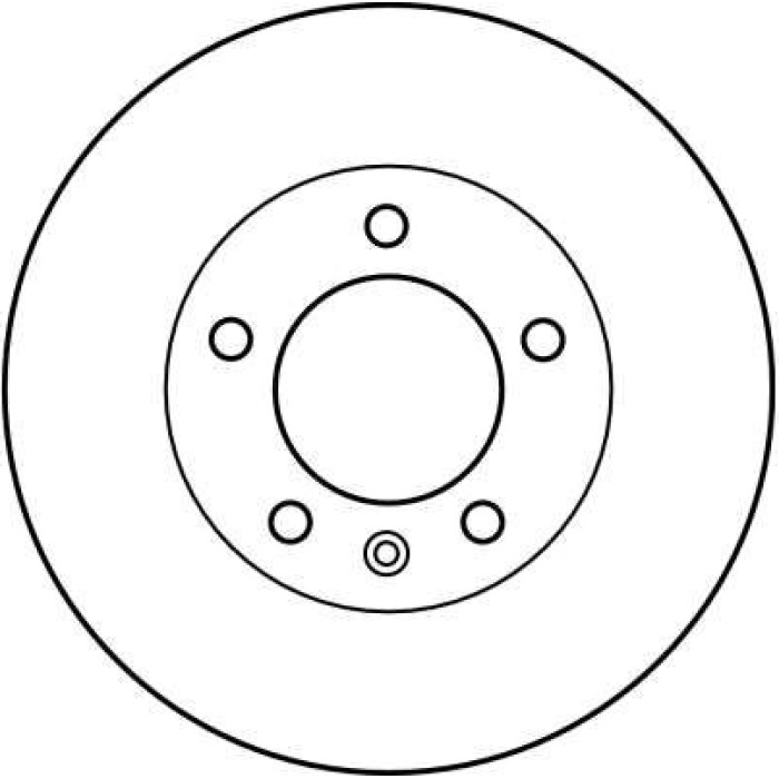 TRW DF4234 Bremsscheibe