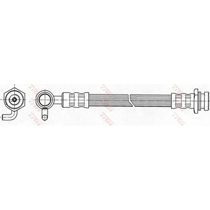 TRW PHD646 Bremsschlauch