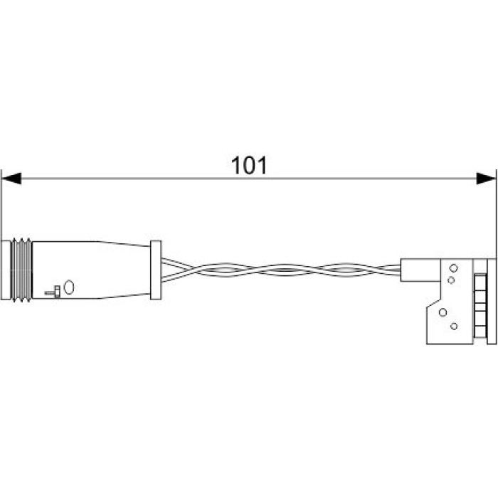 BOSCH 1 987 473 578 Warnkontakt, Bremsbelagverschleiß