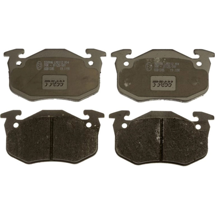 TRW GDB1305 Bremsbelagsatz, Scheibenbremse COTEC TRW GDB1305 Bremsbelagsatz, Scheibenbremse COTEC