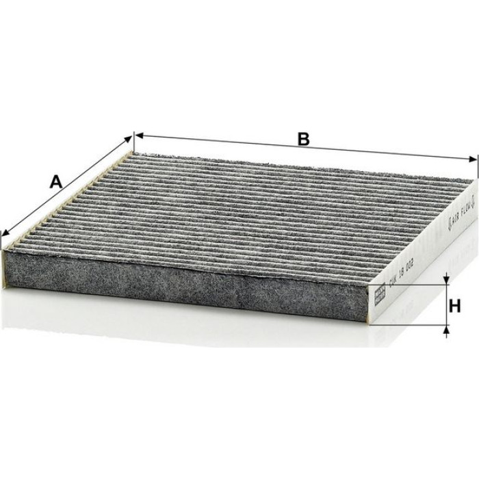 MANN-FILTER CUK 18 002 Innenraumfilter, Aktivkohlefilter MANN-FILTER CUK 18 002 Innenraumfilter, Aktivkohlefilter