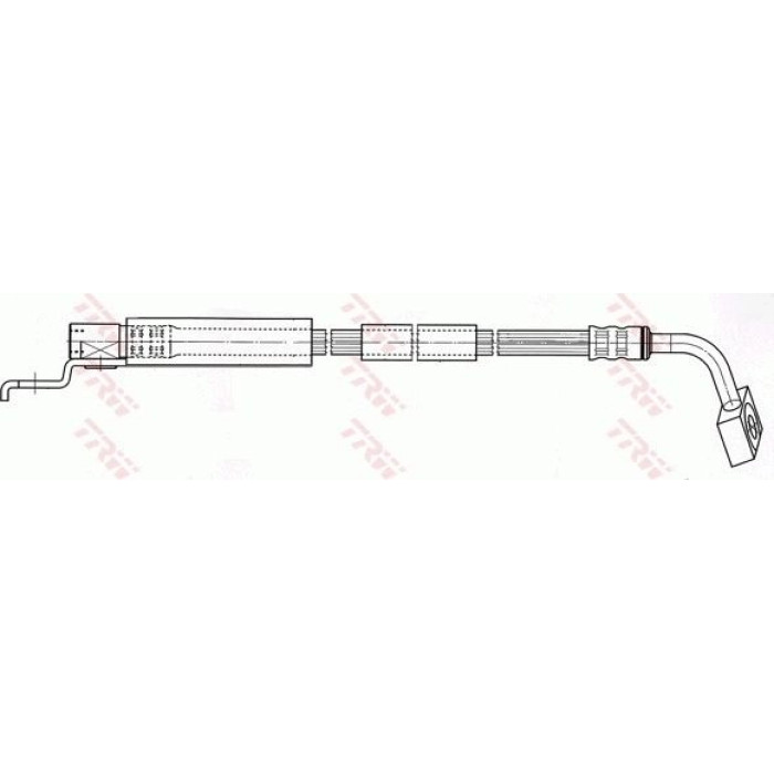 TRW PHD401 Bremsschlauch