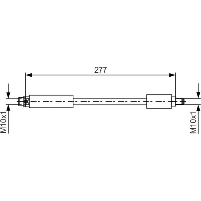 BOSCH 1 987 481 616 Bremsschlauch
