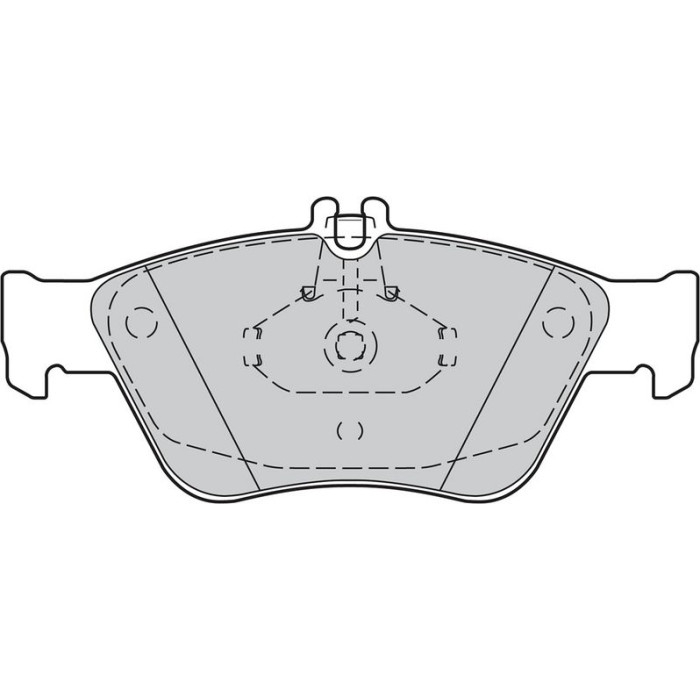 Valeo 598357 Bremsbelagsatz, Scheibenbremse Valeo 598357 Bremsbelagsatz, Scheibenbremse