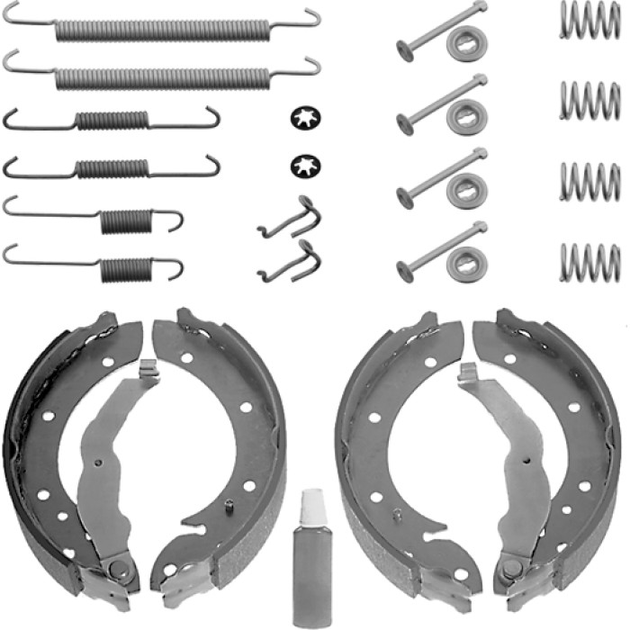 FEBI BILSTEIN 30594 Bremsbackensatz FEBI BILSTEIN 30594 Bremsbackensatz