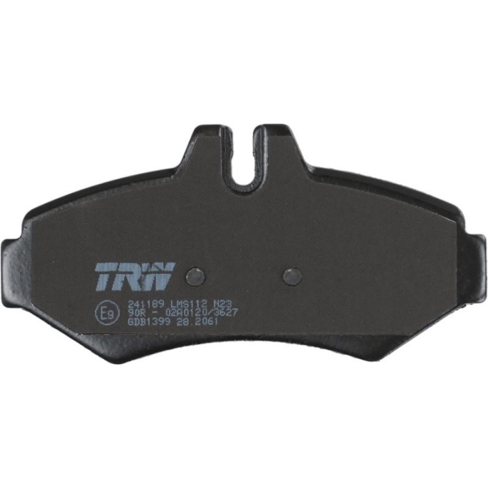 TRW GDB1399 Bremsbelagsatz, Scheibenbremse COTEC