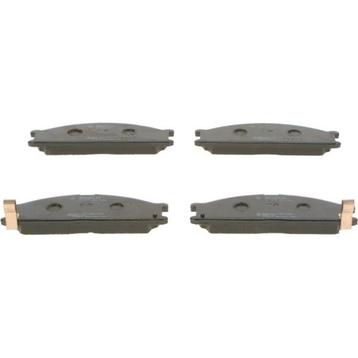 BOSCH 0 986 493 480 Bremsbelagsatz, Scheibenbremse BOSCH 0 986 493 480 Bremsbelagsatz, Scheibenbremse