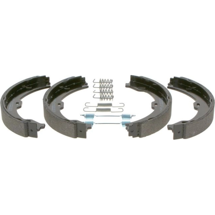 BOSCH 0 986 487 666 Bremsbackensatz, Feststellbremse BOSCH 0 986 487 666 Bremsbackensatz, Feststellbremse