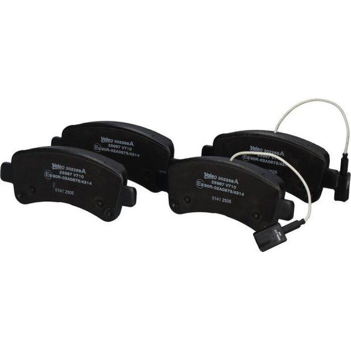 Valeo 302268A Bremsbelagsatz, Scheibenbremse EXPERT