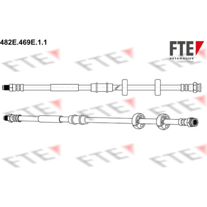 FTE 9240689 Bremsschlauch FTE 9240689 Bremsschlauch