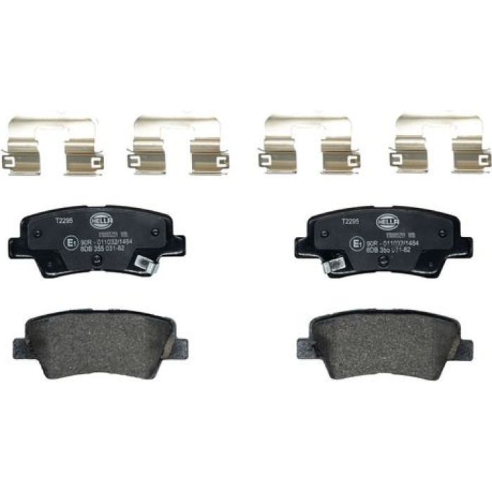 Bremsbelagsatz, Scheibenbremse 8DB 355 031-821 Bremsbelagsatz, Scheibenbremse 8DB 355 031-821