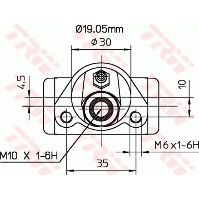 TRW BWD110 Radbremszylinder TRW BWD110 Radbremszylinder