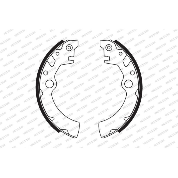 Ferodo FSB561 Bremsbackensatz PREMIER