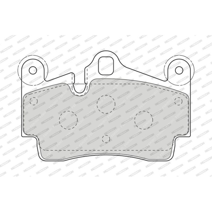 Ferodo FDB1627 Bremsbelagsatz, Scheibenbremse PREMIER ECO FRICTION Ferodo FDB1627 Bremsbelagsatz, Scheibenbremse PREMIER ECO FRICTION