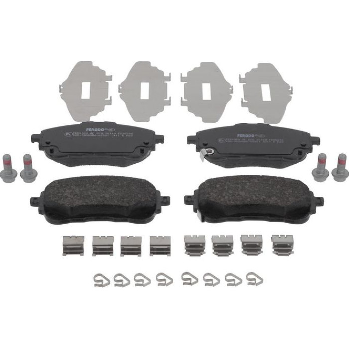 Ferodo FDB5292 Bremsbelagsatz, Scheibenbremse PREMIER ECO FRICTION Ferodo FDB5292 Bremsbelagsatz, Scheibenbremse PREMIER ECO FRICTION