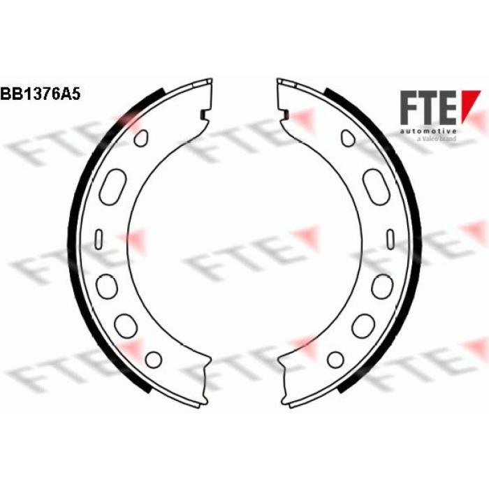 FTE 9100121 Bremsbackensatz, Feststellbremse FTE 9100121 Bremsbackensatz, Feststellbremse