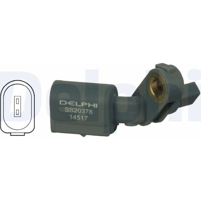 Delphi SS20378 Sensor, Raddrehzahl