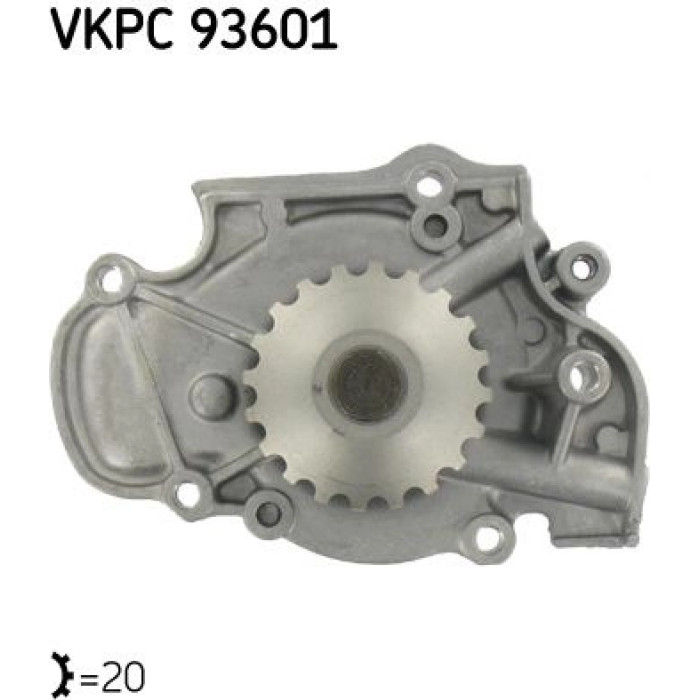 SKF VKPC 93601 Wasserpumpe SKF VKPC 93601 Wasserpumpe
