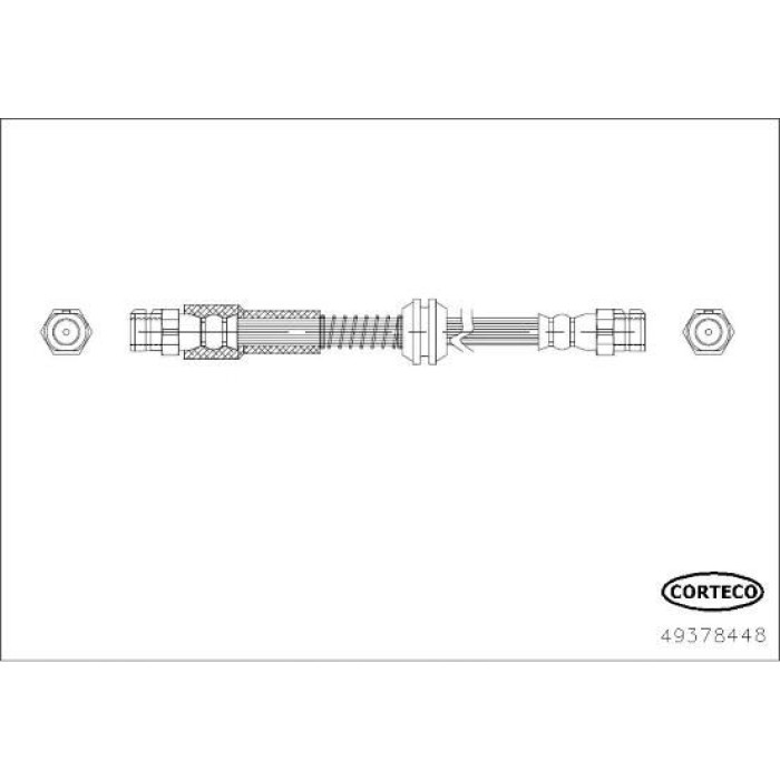 Corteco 49378448 Bremsschlauch