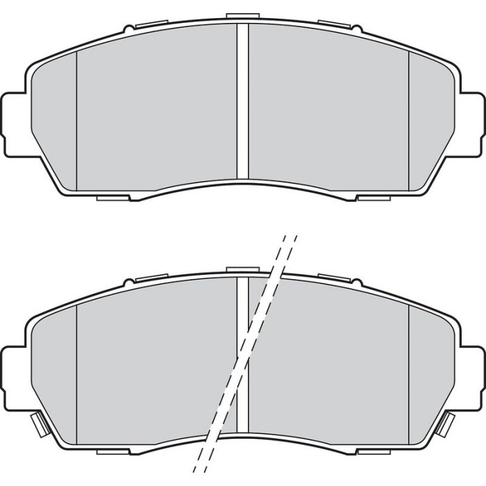 Valeo 302818 Bremsbelagsatz, Scheibenbremse ESSENTIAL