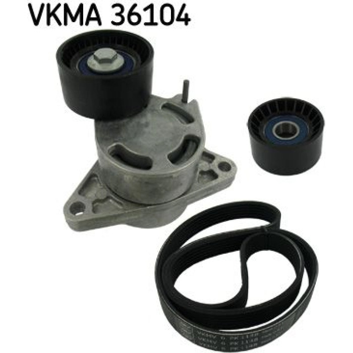 SKF VKMA 36104 Keilrippenriemensatz