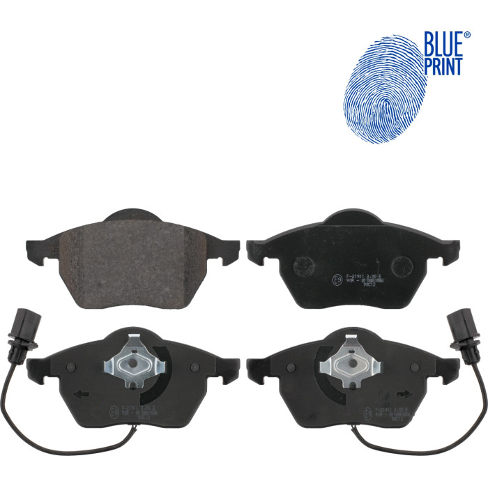 Blue Print ADV184213 Bremsbelagsatz, Scheibenbremse