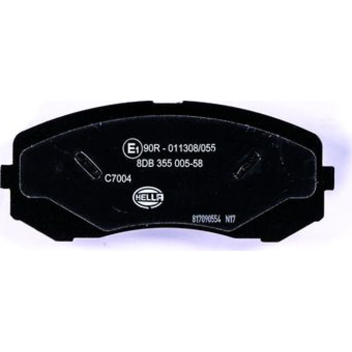 Hella 8DB 355 005-581 Bremsbelagsatz, Scheibenbremse Hella 8DB 355 005-581 Bremsbelagsatz, Scheibenbremse