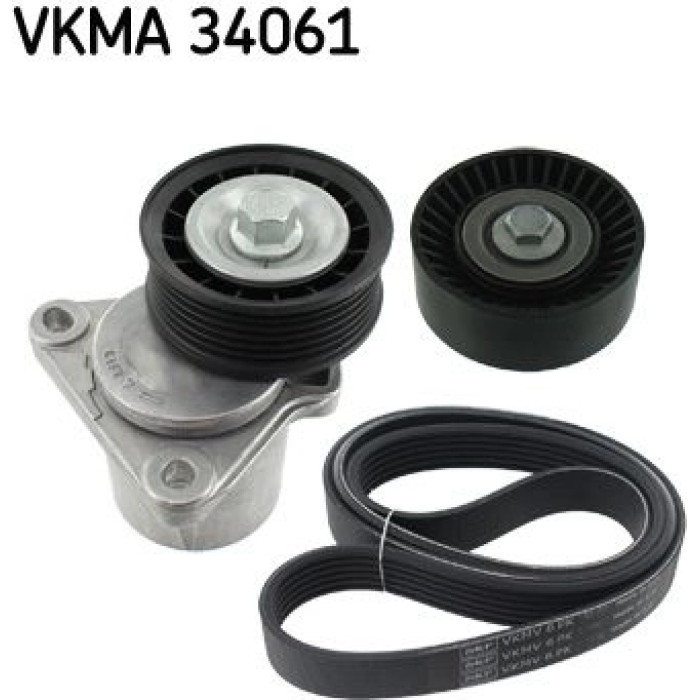 SKF VKMA 34061 Keilrippenriemensatz SKF VKMA 34061 Keilrippenriemensatz
