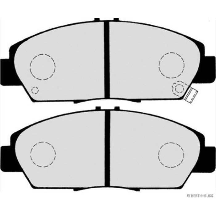 Herth+Buss Jakoparts J3604037 Bremsbelagsatz, Scheibenbremse