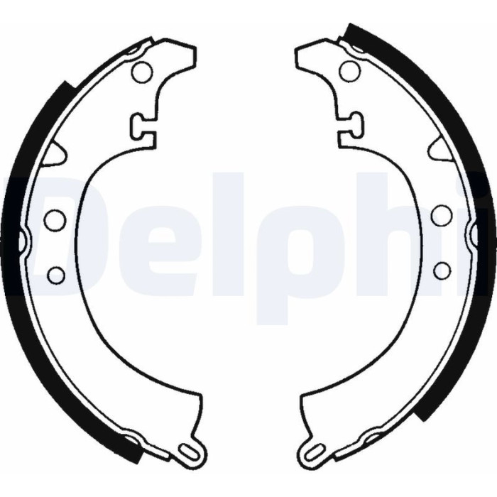 Delphi LS1140 Bremsbackensatz