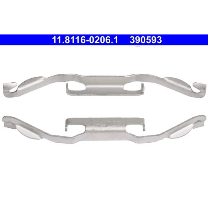 Feder, Bremssattel 11.8116-0206.1 Feder, Bremssattel 11.8116-0206.1