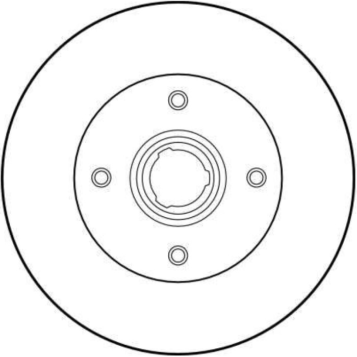 TRW DF1529 Bremsscheibe TRW DF1529 Bremsscheibe