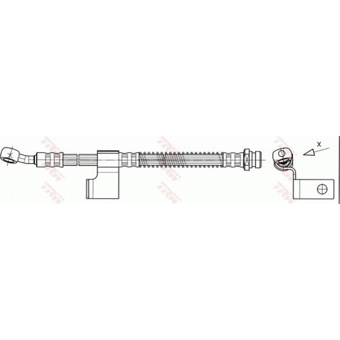 TRW PHD530 Bremsschlauch
