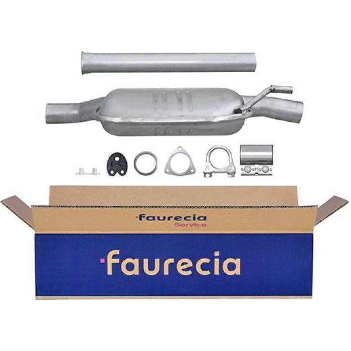 Hella 8LC 366 025-341 Mittelschalldämpfer Easy2Fit – PARTNERED with Faurecia