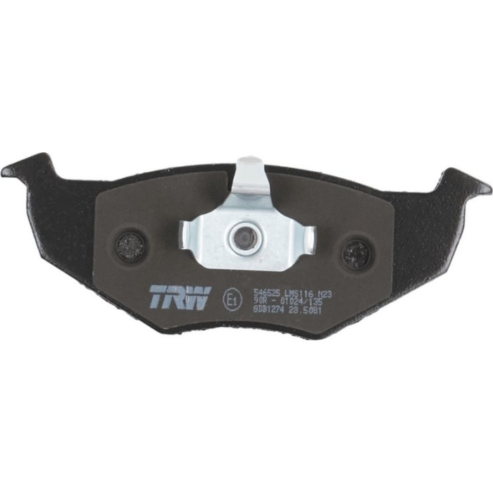 TRW GDB1274 Bremsbelagsatz, Scheibenbremse COTEC TRW GDB1274 Bremsbelagsatz, Scheibenbremse COTEC