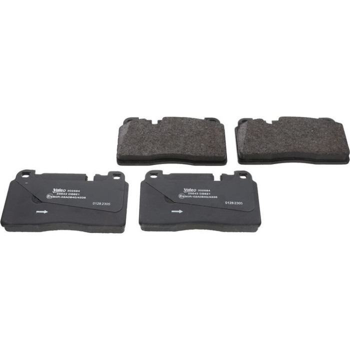 Valeo 302584 Bremsbelagsatz, Scheibenbremse ESSENTIAL