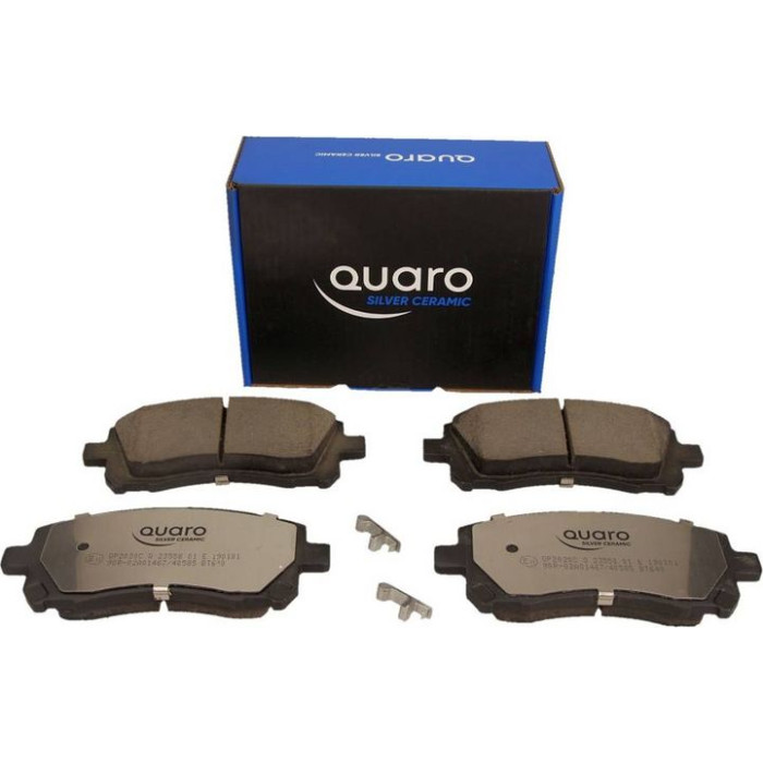 QUARO QP2020C Bremsbelagsatz, Scheibenbremse SILVER CERAMIC QUARO QP2020C Bremsbelagsatz, Scheibenbremse SILVER CERAMIC