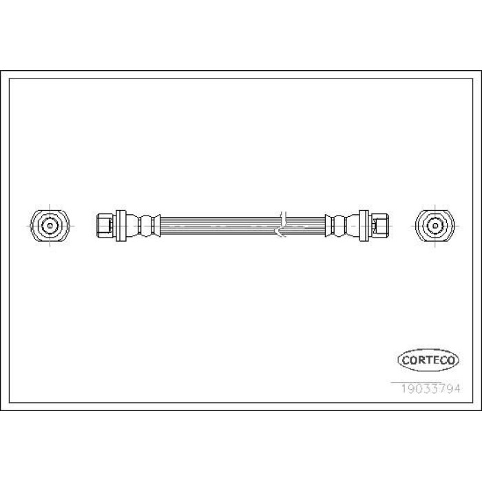 Corteco 19033794 Bremsschlauch