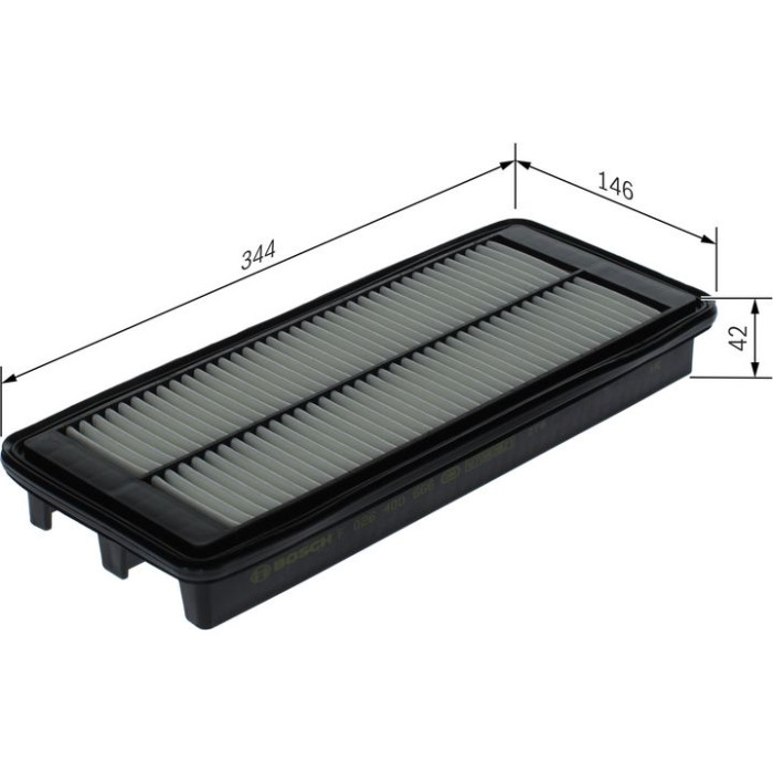 BOSCH F 026 400 666 Luftfilter