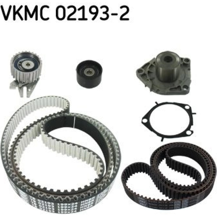 SKF VKMC 02193-2 Wasserpumpe + Zahnriemensatz SKF VKMC 02193-2 Wasserpumpe + Zahnriemensatz
