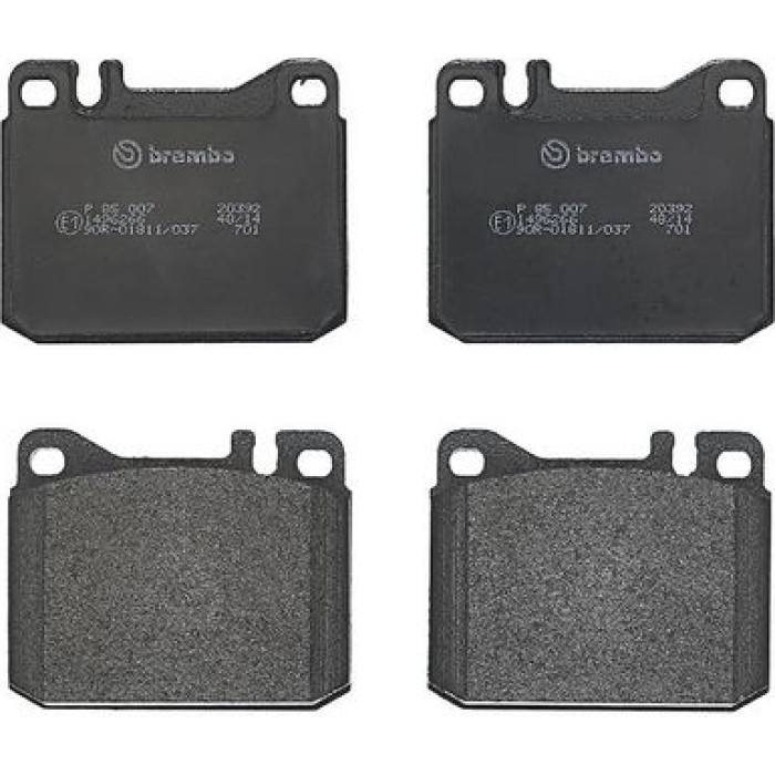 Brembo P 85 007 Bremsbelagsatz, Scheibenbremse PRIME LINE