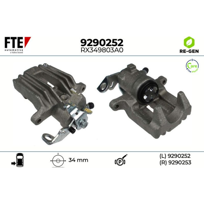 FTE 9290252 Bremssattel FTE 9290252 Bremssattel