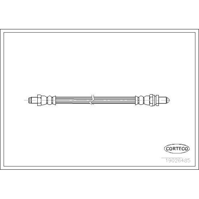 Corteco 19026485 Bremsschlauch