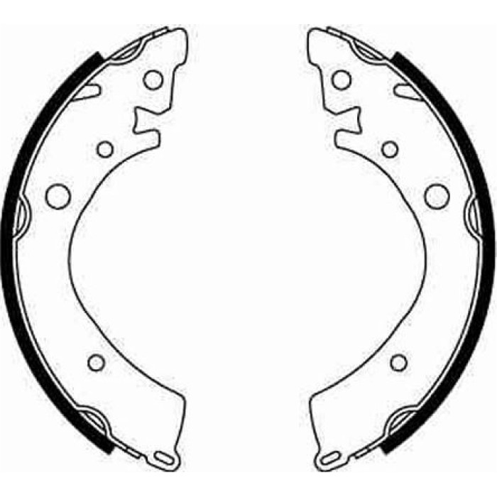 TRW GS8215 Bremsbackensatz TRW GS8215 Bremsbackensatz